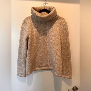 NWOT J Crew Cowl Turtleneck Sweatshirt